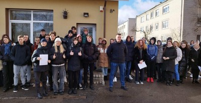 Susitikimas su menininku Andriumi Zaikausku