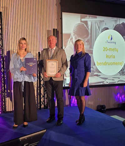 Gimnazijai &ndash; tarptautinis įvertinimas