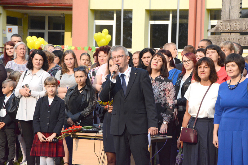 Mokslo metų pradžia Šilalės Dariaus ir Girėno progimnazijoje