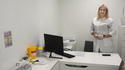 Bendrosios praktikos slaugytoja Agnė Gudauskė