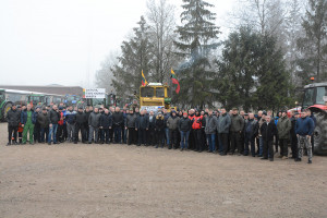 Šilalės ūkininkai pademonstravo vienybę