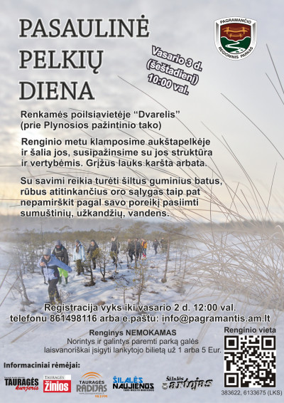 Paklampokime po pelkes!