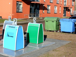 Nauji konteineriai įrengti, bet ar jais galima naudotis, niekas nežino