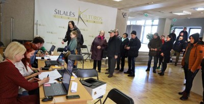 Rajono gyventojai balsavo aktyviai