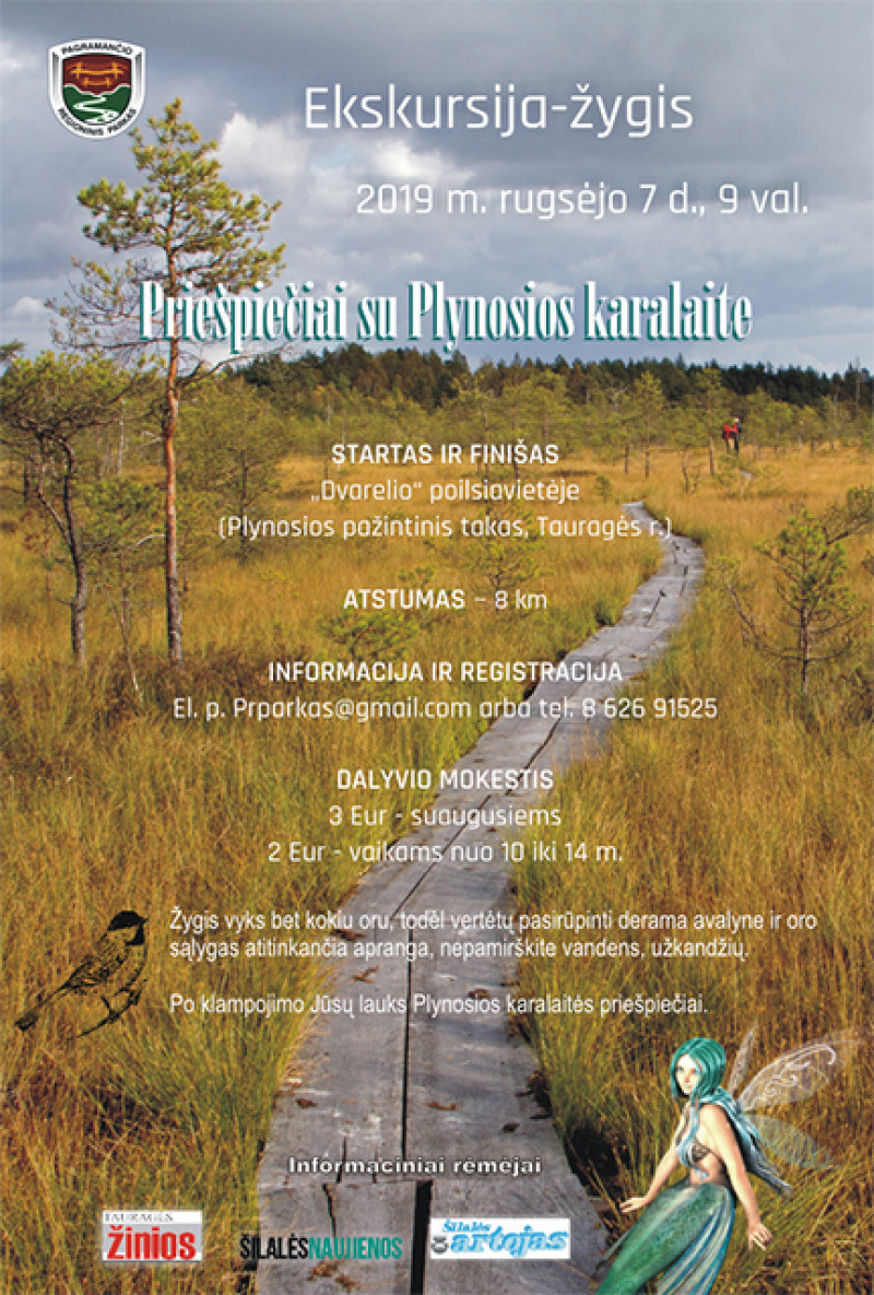 Ekskursija-žygis „Priešpiečiai su Plynosios karalaite“