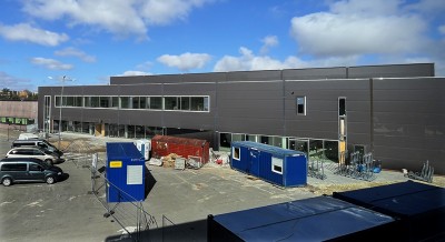 Salės statybas įvertino Seimo ir ministerijos atstovai