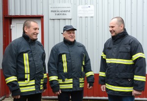 Iš kairės: A. Pamedytis, E. Rakauskas, E. Lazdauskas