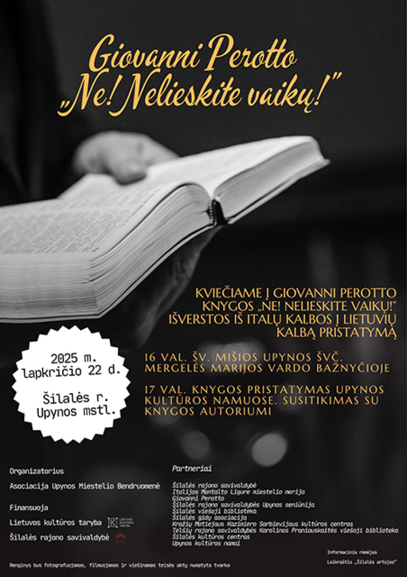 Naujos knygos pristatymas