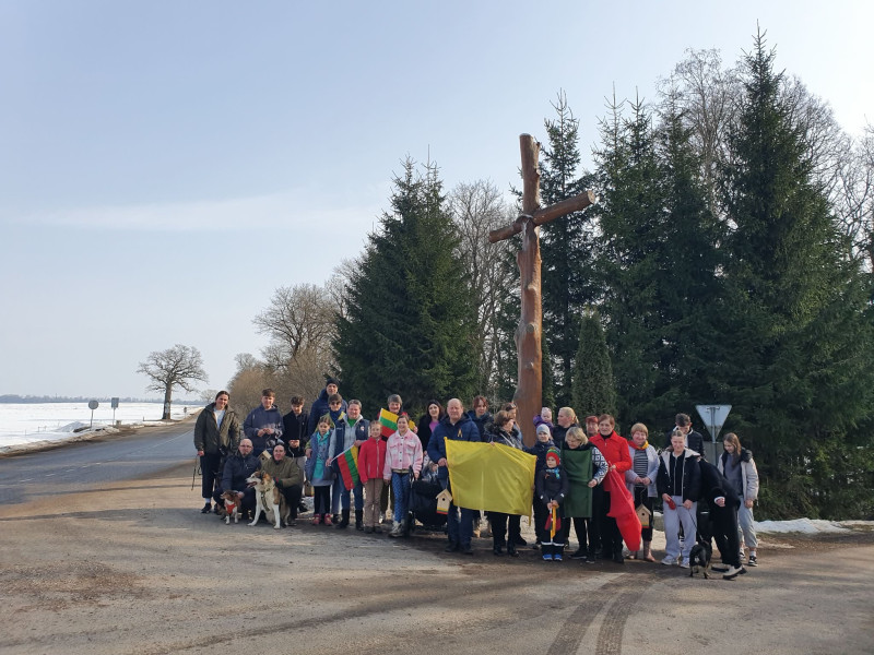 Kovo 11-ajai skirtas žygis