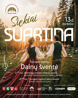 Vasaros pulsas: dainų &scaron;ventės, atminimo renginiai
