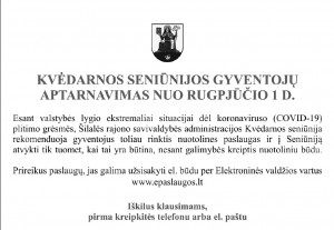 Koronavirusas labiausiai gąsdina seniūnijos valdininkus