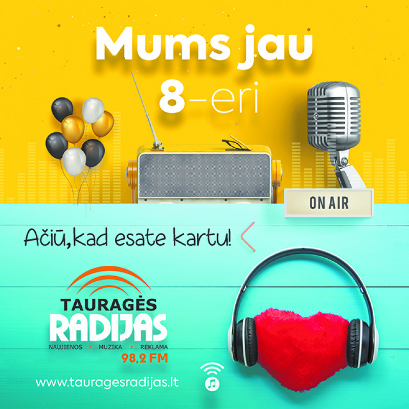 Tauragės radijo gimtadienis