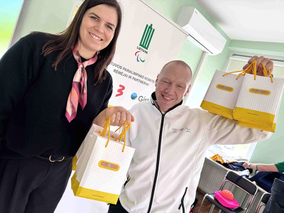 Šilalės sporto centrui – paralimpiečių gilė