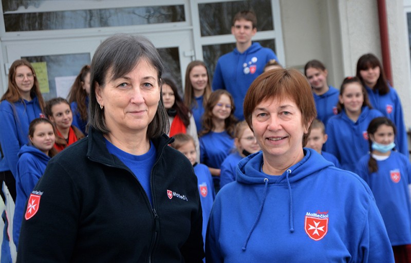 V. Paliakienė (kairėje) ir V. Vaitkevičienė