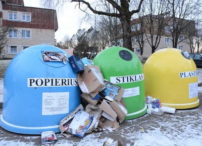Atliekų&nbsp; surinkėjai&nbsp; pamir&scaron;o savo&nbsp; pareigas