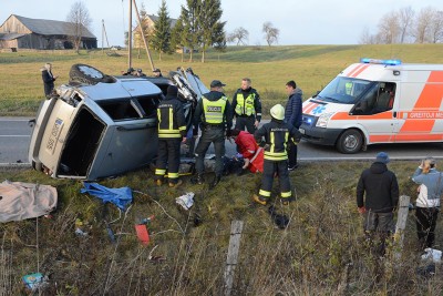 Sunkiai apgirtęs pajūriškis sukėlė avariją
