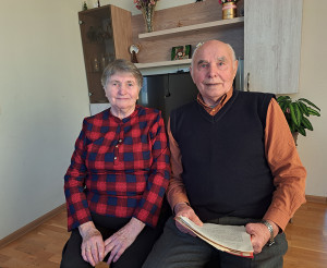 Irena ir Algirdas kartu jau beveik 60 metų