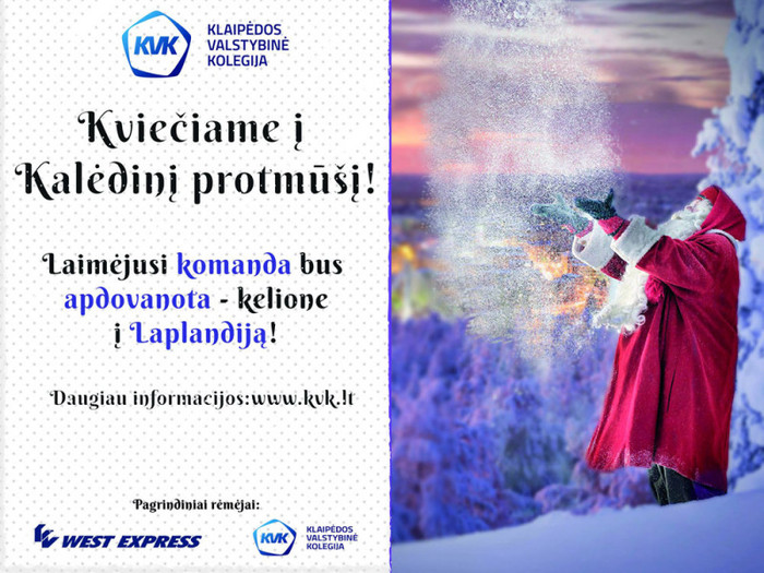 Laimėkite kelionę į Laplandiją!