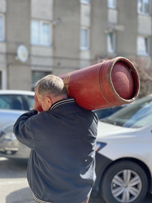 Dujų balionų atsisako vis daugiau šilališkių