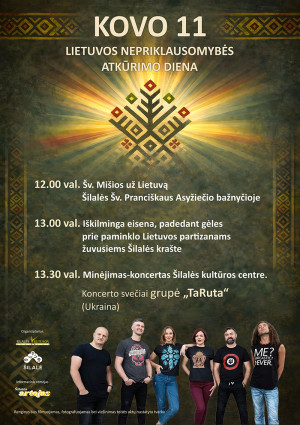 Kovo 11-osios renginiai