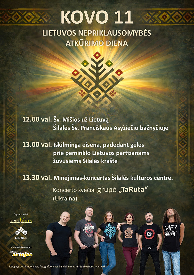 Kovo 11-osios renginiai