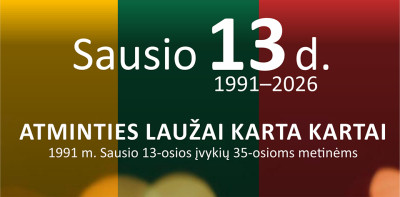 Sausio 13-osios minėjimai, operetė &Scaron;ilalėje ir poezijos naujienos