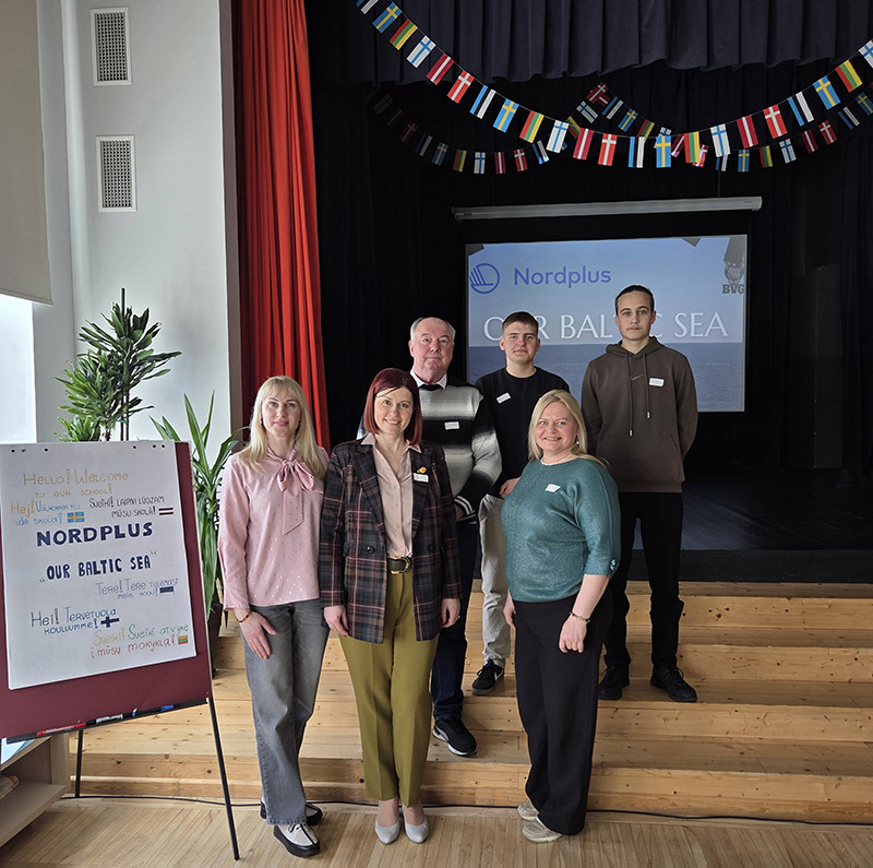 Pajūrio gimnazistai Latvijoje užbaigė tarptautinį projektą