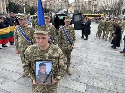 Su Ukrainoje žuvusiu lietuviu kartu gyvenęs latvis vos išvengė žūties