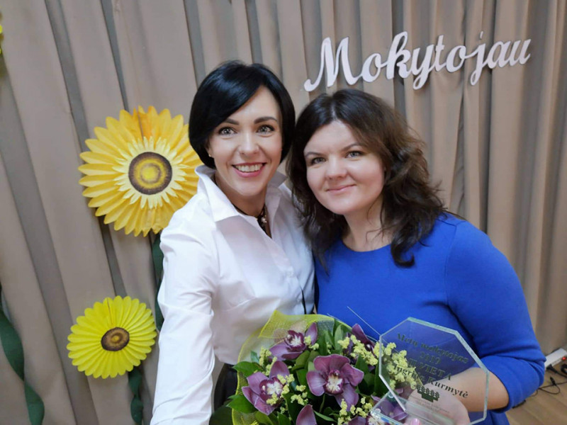 Iš kairės: I. Kozlovienė ir I. Kurmytė