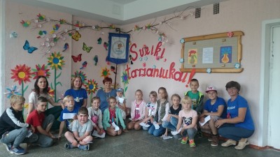 Vaikai šėlo „Pajūralio tarzaniukų“ stovykloje