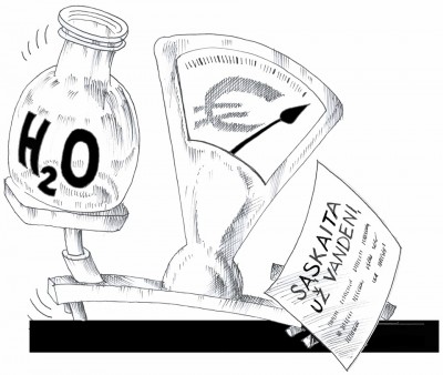 Didins vandens ir nuotekų tvarkymo įkainius