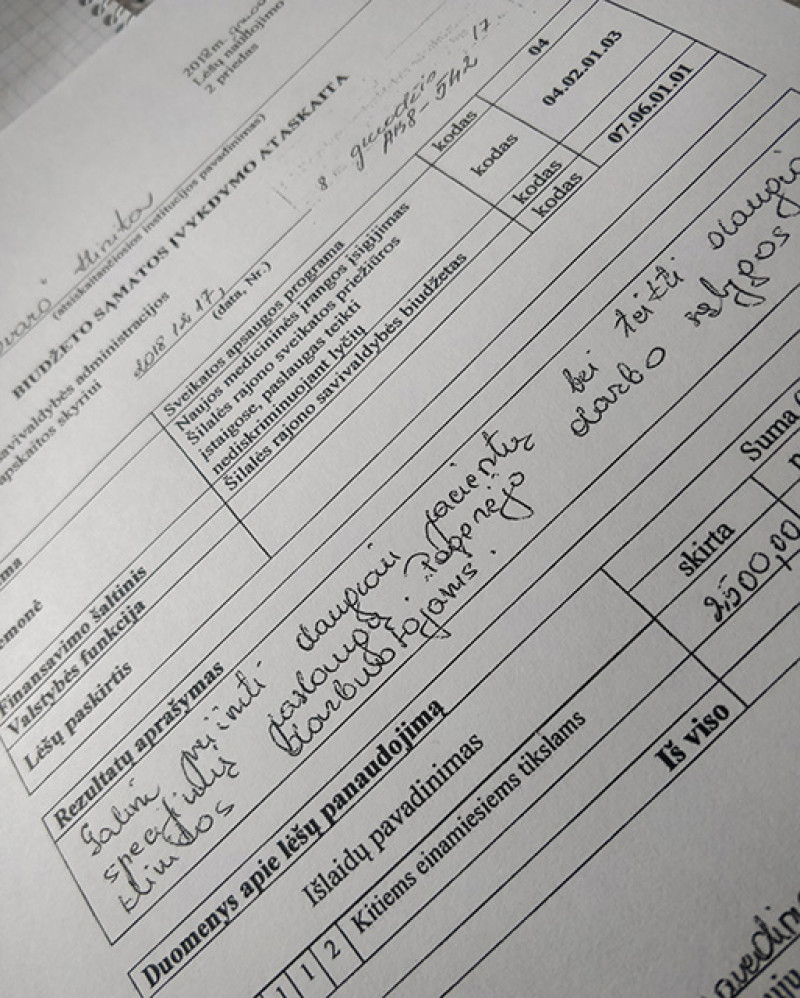 Parama sveikatos priežiūrai: ranka ranką mazgoja?