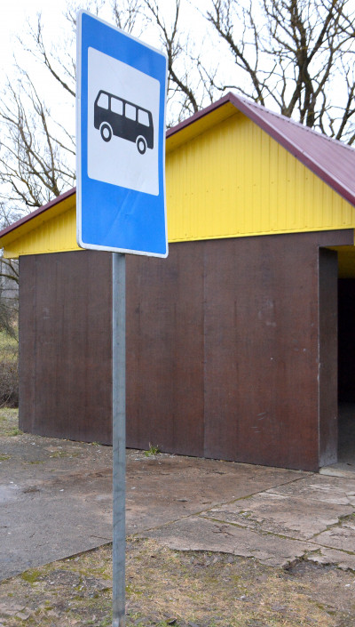 Chuliganų taikinys &ndash; autobusų tvarkara&scaron;čiai