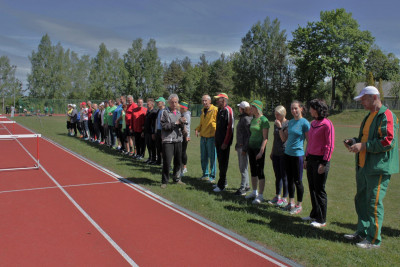 Veteranų sporto šventė Kvėdarnoje