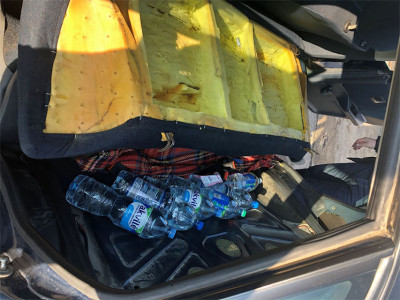 Įkliuvo nelegalų alkoholį gabenęs šilutiškis