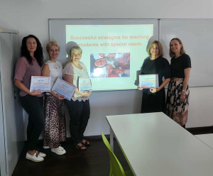 Tobulino kompetencijas tarptautiniuose kursuose Vienoje