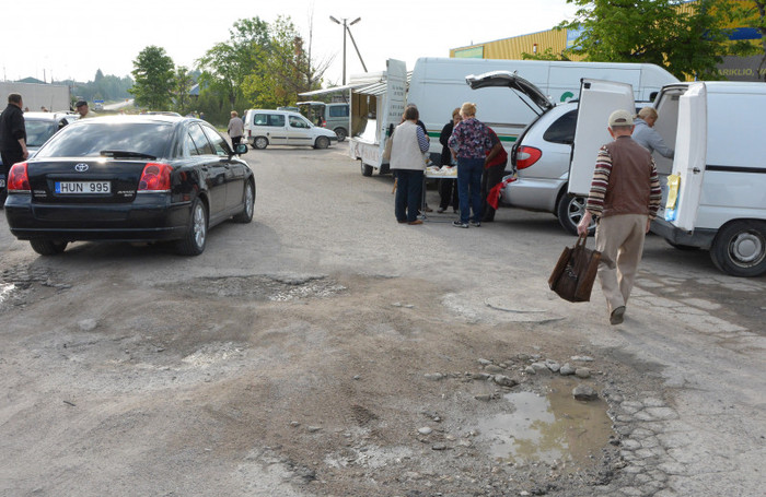 Privačios turgavietės tvarka netenkina pirkėjų