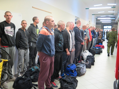 Į tarnybos vietą – nauja šauktinių banga