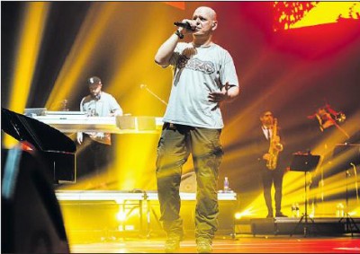 Dainininkas bei muzikos kūrėjas G. Liaudanskas (Svaras) sutinka, kad bet kokie žalingi įpročiai kenkia sveikatai. Nuotr. iš asmeninio archyvo