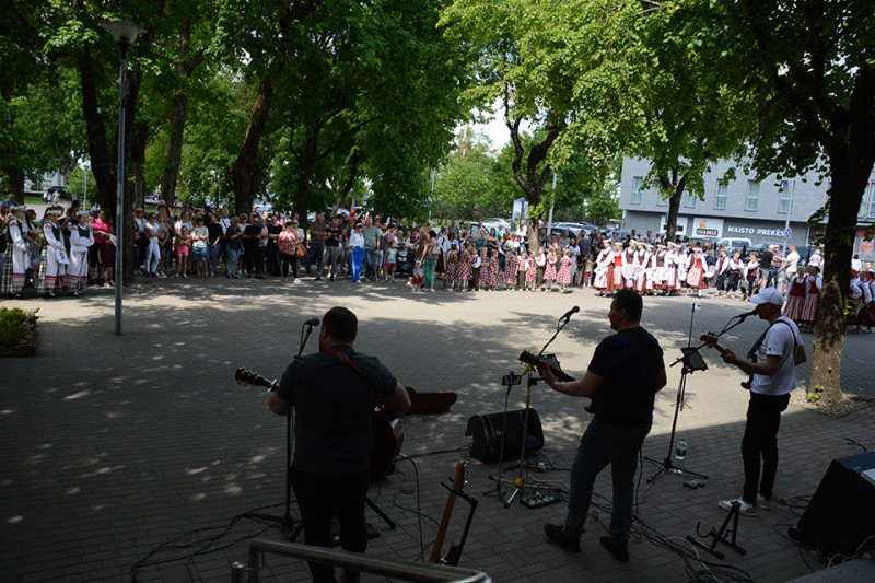 Gatvės muzikos diena sujudino ir Šilalę