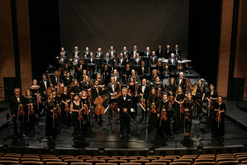 Klaipėdos valstybinio muzikinio teatro orkestras. Domo Rimeikos nuotrauka