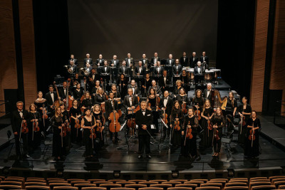 Klaipėdos valstybinio muzikinio teatro orkestras. Domo Rimeikos nuotrauka