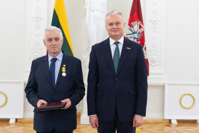 Prezidento apdovanojimas – kvėdarniškiui