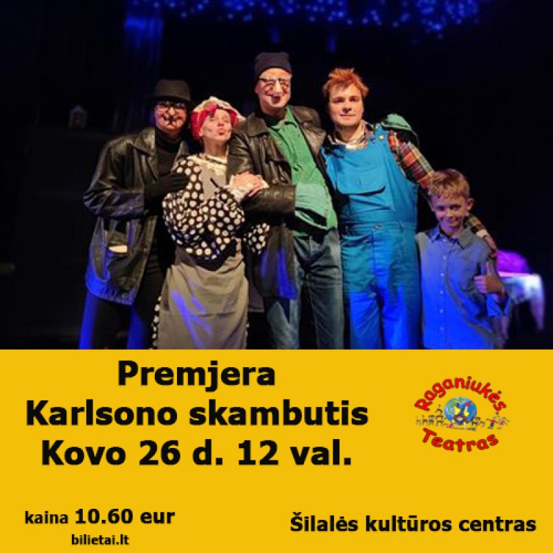 Spektaklis „Karlsono skambutis“