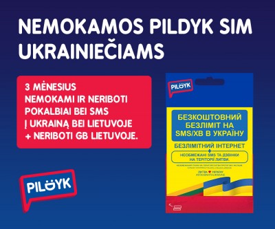 „Tele2“ užtikrina nemokamas ryšio paslaugas ukrainiečiams: išdalinta jau virš 24 tūkst. SIM kortelių