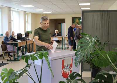 Šilališkiai balsavo kaip ir visa Lietuva