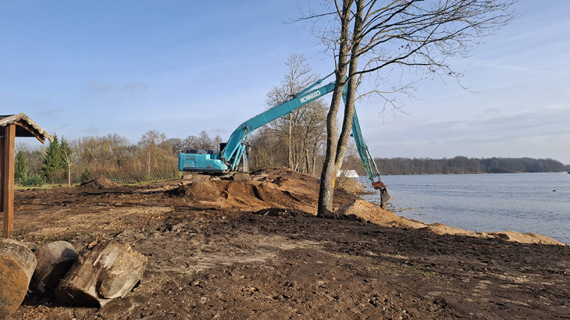 Didkiemio paplūdimys jau rengiasi naujam sezonui