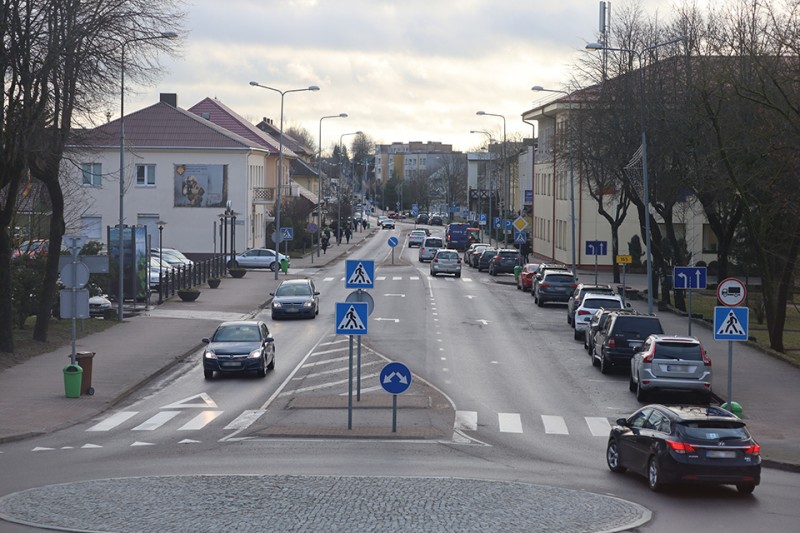 Jono Basanavičiaus gatvėje planuojama įrengti ap&scaron;viečiamas pėsčiųjų perėjas