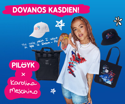 „Pildyk“ klientams – dovanos kasdien: laimėkite daiktus iš naujausios K. Meschino kolekcijos