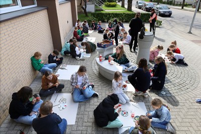 Pasipuošėme ryškiaspalvėmis boružėlėmis